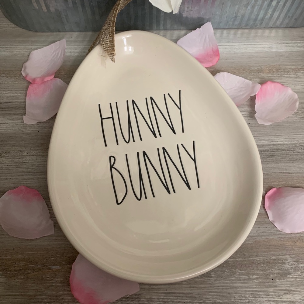 Rae Dunn Hunny Bunny Plate